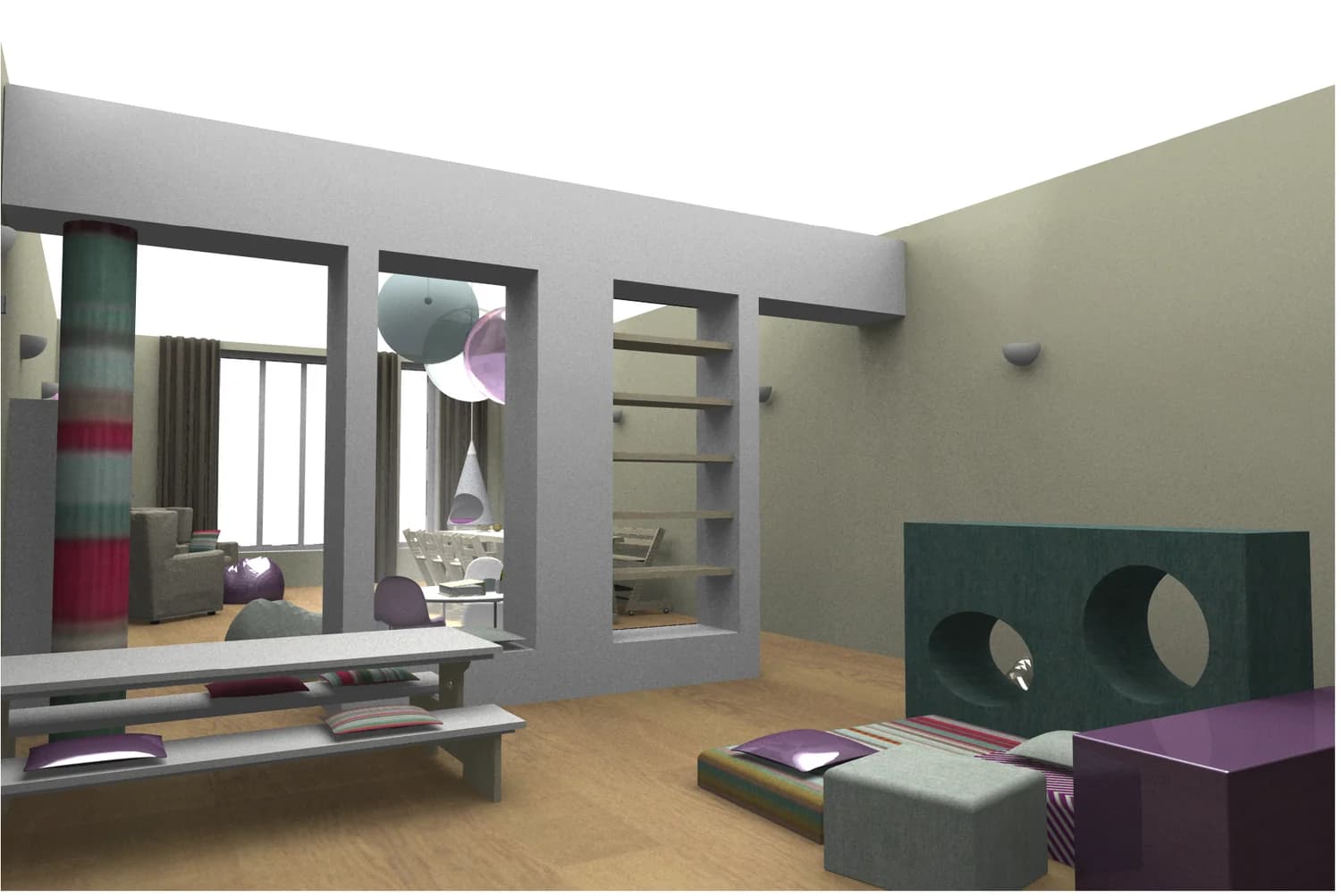 Concept for a Childcare Facility, Noordwijk