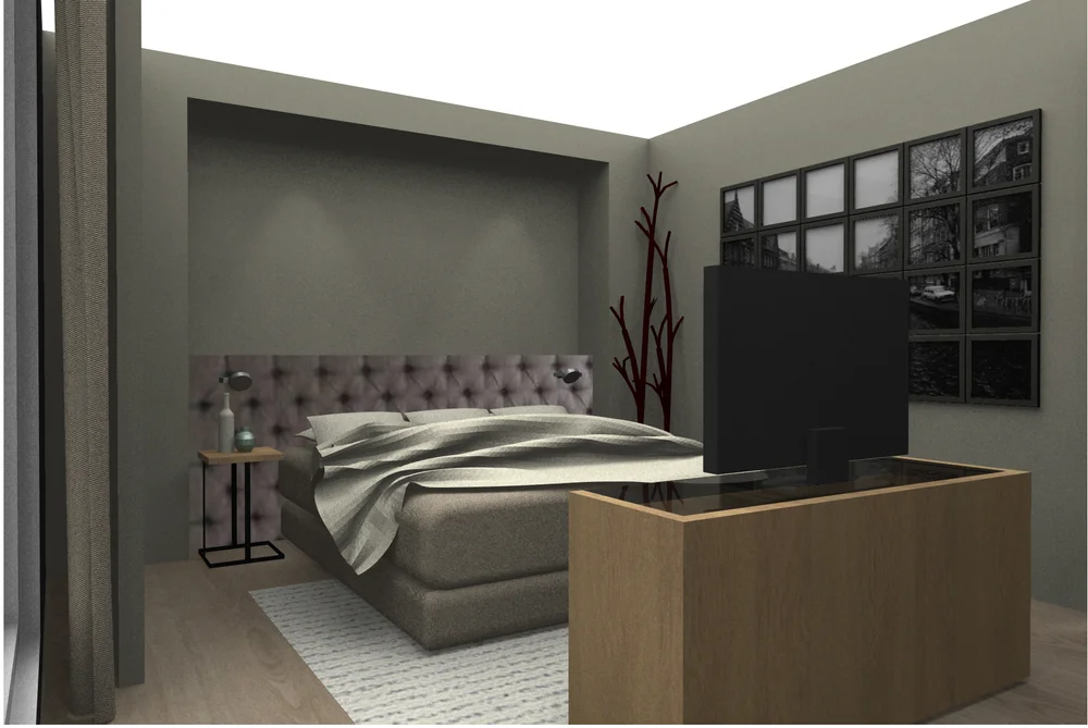 Woning Fam. A- verbouwing en styling masterbedroom